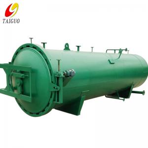 China TAIGUO Continual Operation Industrial Stainless Steel Wood Autoclave Price on sale