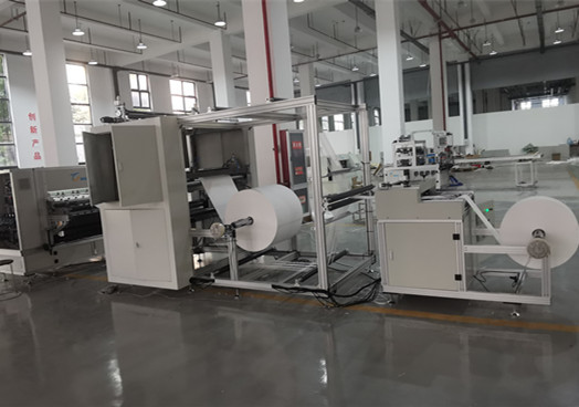 220V Facial Tissue Paper Folding Machine High Speed Automatic Paper Folding Machine With Partitions