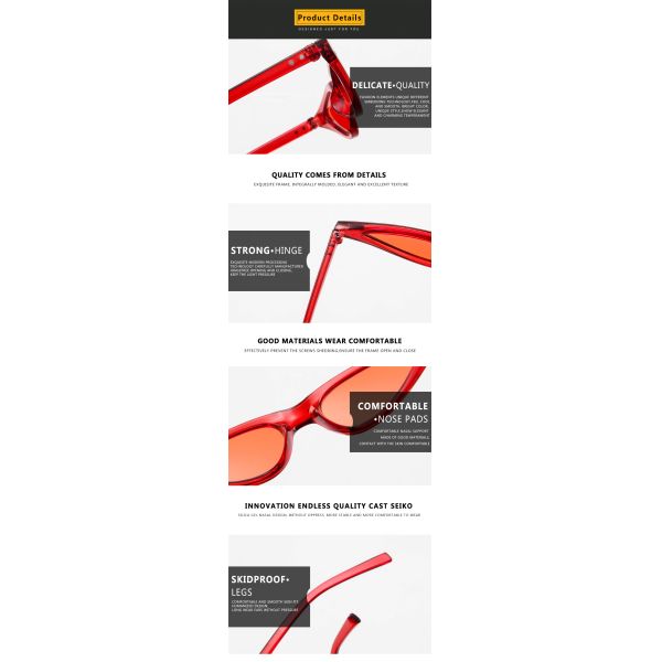 Retro Small Petals Drips Design Small Cat Eye Sunglasses Designer Sunnies Fun Glasses