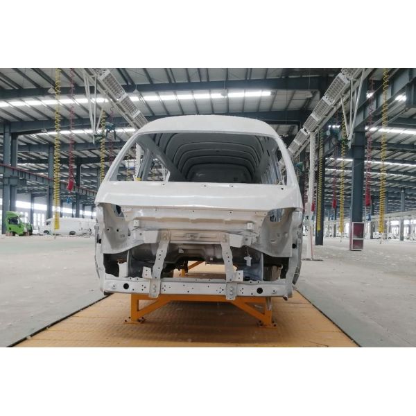 SKD CKD Bus Assembly Line Customized Frequency For Bus Production Plant