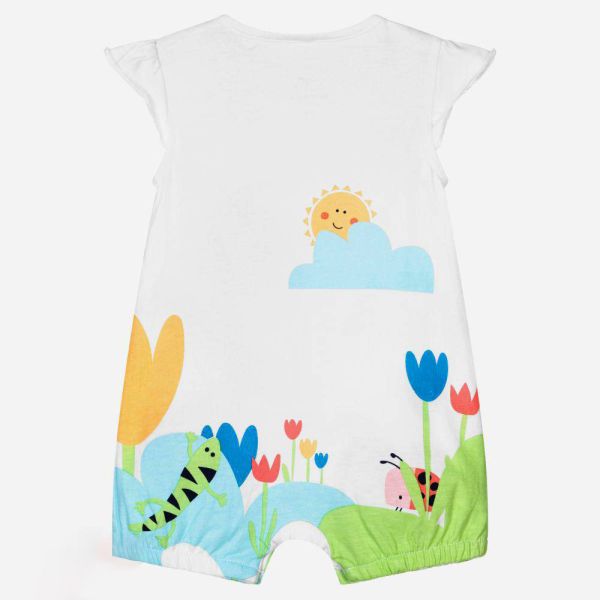 100% organic cotton Rompers short summer sleeve romper for baby boy girl rompers 0-18 months