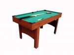 60 Inches Pool Game Table Wood Grain PVC MDF Material For Indoor Play
