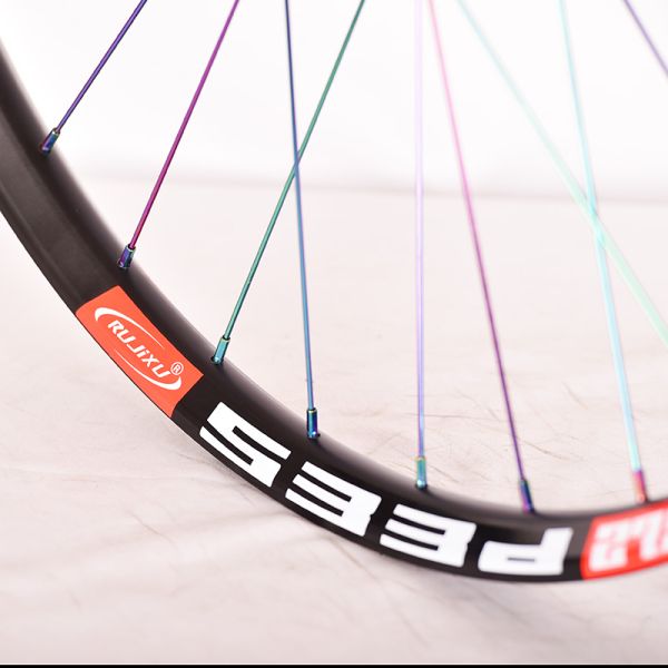 Aluminium Alloy Rim 26 Inch Bicycle Wheelset 32H Waterproof Long Lasting