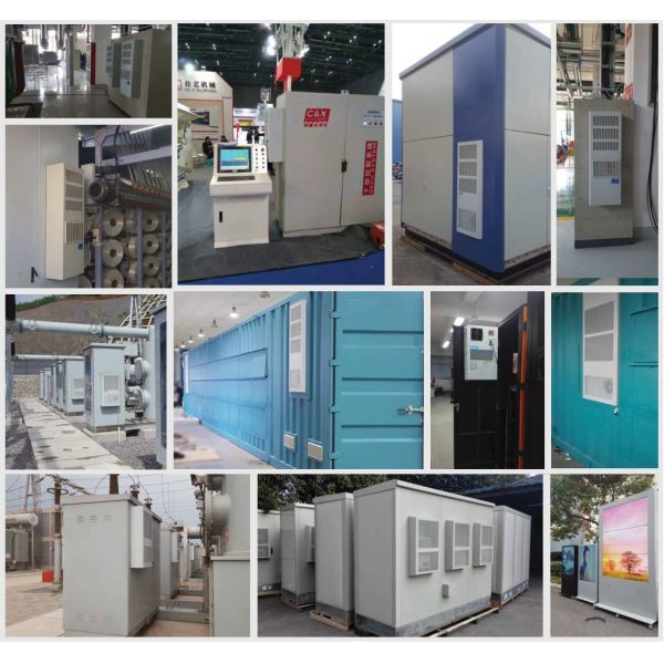 R134A 2500W Electrical Cabinet Air Conditioning Units