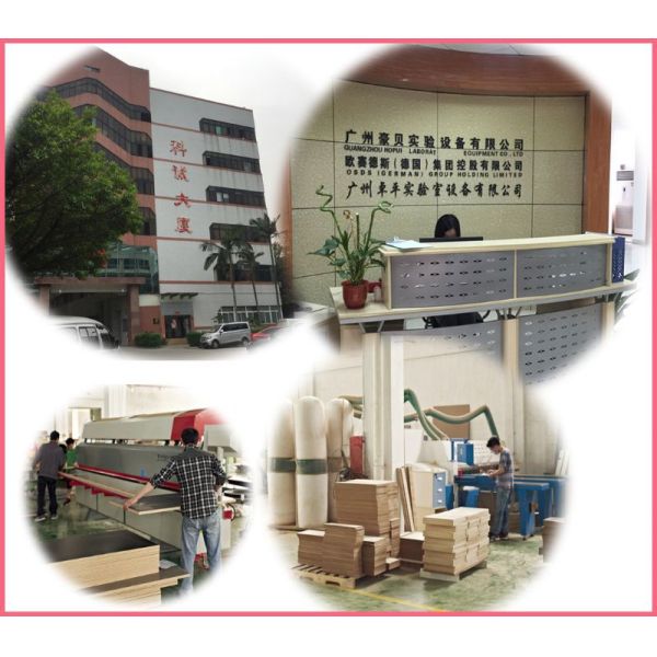 Chemical Research Institution PP Laboratory Fume Hood Low Noise