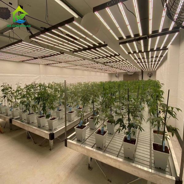 Grow Table Flood Tray Rolling Ebb And Flow Bench For Flower Greenhouse Seedling