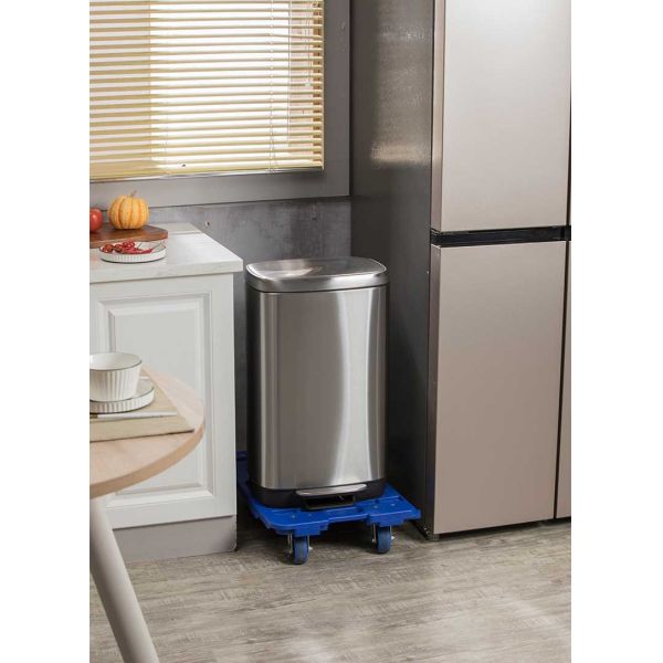 50KG Splicing Movable Hand Platform Truck Dolly With 4 Silent 2" TPR Wheels