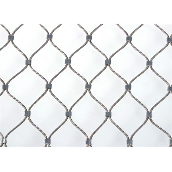 Aviary 1.2mm-4.0mm Stainless Steel Wire Rope Mesh Net Customization