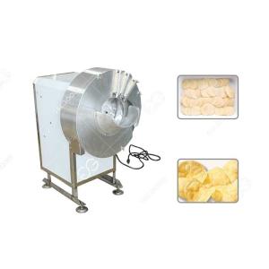 Quality Commerical Vegetable Processing Equipment , Potato Chips Cutting Machine 600kg/H for sale