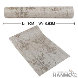 High-end Eco-friendly Living Room Striped Wallpaper Modern Style