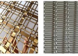 Quality Woven Ss 316 Decorative Metal Mesh Screen For Restaurant Decoration for sale