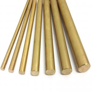 Quality C2700 C2800 Copper Alloy Bar Rod Brush Brass Round C2600 C2680 500mm for sale