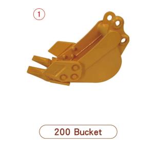 China EPA Certificate MINI Excavator Bucket Accessories Multiple Use on sale