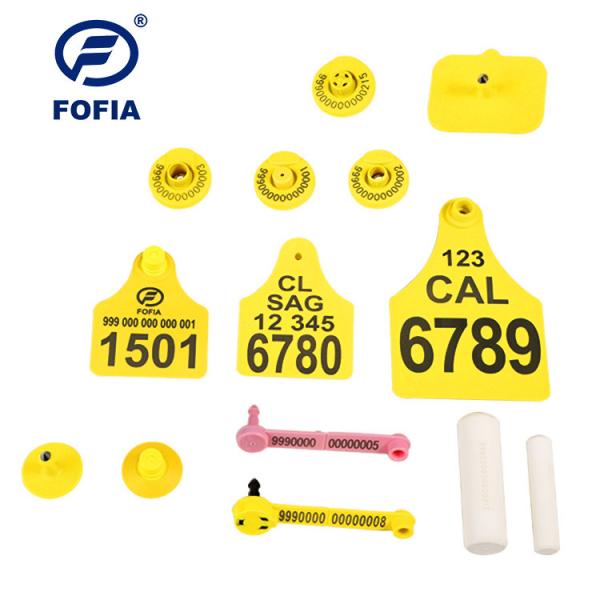 Buy 134.2khz Personalized Cattle Tracking Ear Tags at wholesale prices