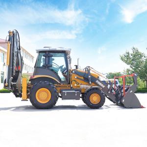 Large Capacity Construction Backhoe Loader Machine