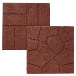 Quality Non-Slip Rubber Floor Mat Safety Mat Rubber Floor For Horse Racecourse Access Outdoor Rubber Floor Tile for sale