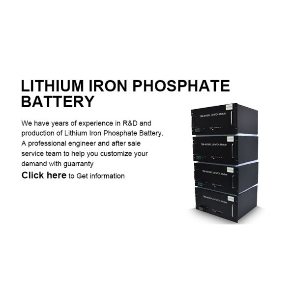 Rechargeable Phosphate Lithium Ion Battery 48V 100Ah Energy Storage Lifepo4 Battery