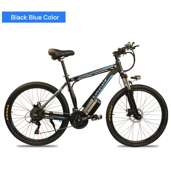Black 6061 Aluminium Electric Bike , 26 Inch 350w E Bike CE Certification