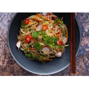 Quality Chinese Rice Vermicelli Noodles Gluten Free With Vegetable Salad for sale
