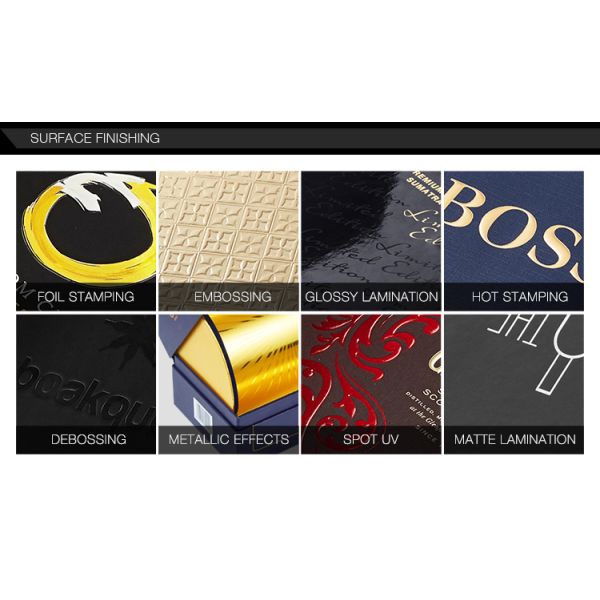 Lipstick 1000 gsm Cardboard Cosmetic Packaging Boxes Matt Black