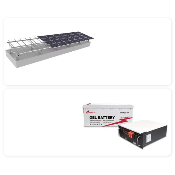 MPPT Controller Amosolar 5kw 10kw Hybrid Solar Panel System with Rechargeable Battery