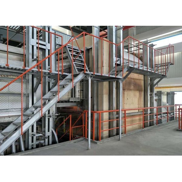 ODM OEM End Fired Furnace 100T Automotive Glass Melting Equipment