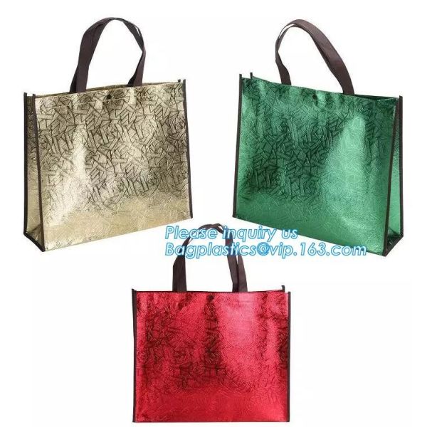 Newest promotional pp laminated non woven thermal lunch bags, Cheap Price Tote Shopping Non Woven Bag, bagease, package