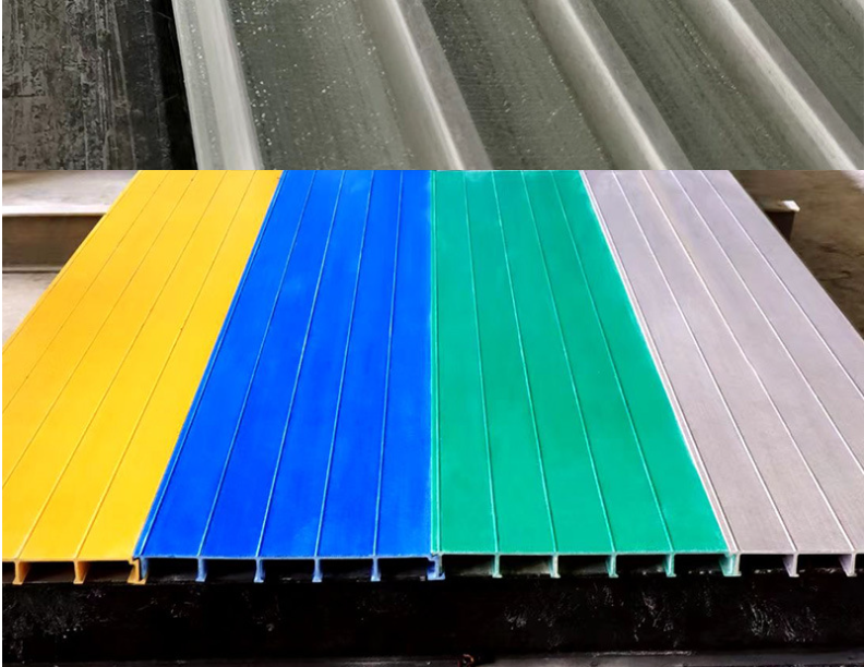 40*40mm FRP Pultruded Grating Cover Plates Non Slip Rough Surface