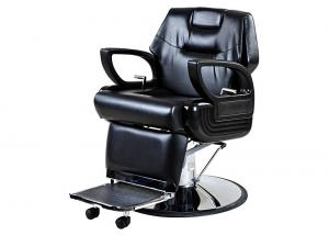 China Custom All Purpose Salon Barber Chair 38 Height For Man , Pu Leather Materials on sale