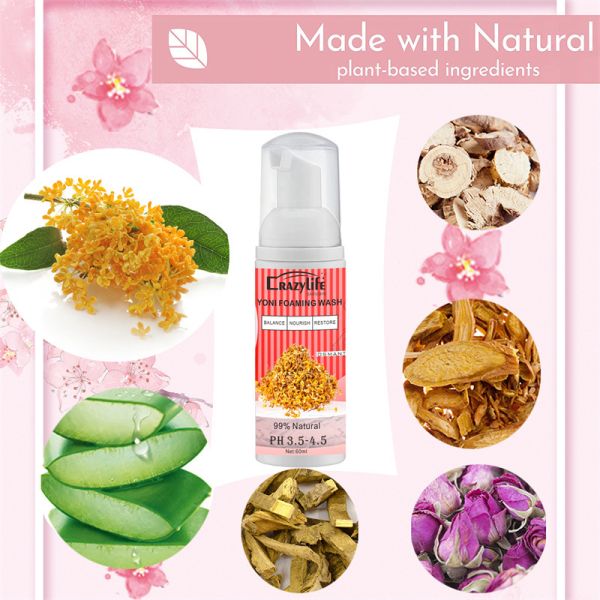 Natural Balance PH Foaming Feminine Wash For Itching Intimate Areas