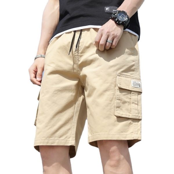 Sustainable Cotton Gym Shorts Anti-Static M-5XL Hiking Workout Pants