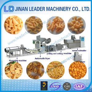 Quality Industrial bugles chips crispy rice food making machinery for sale