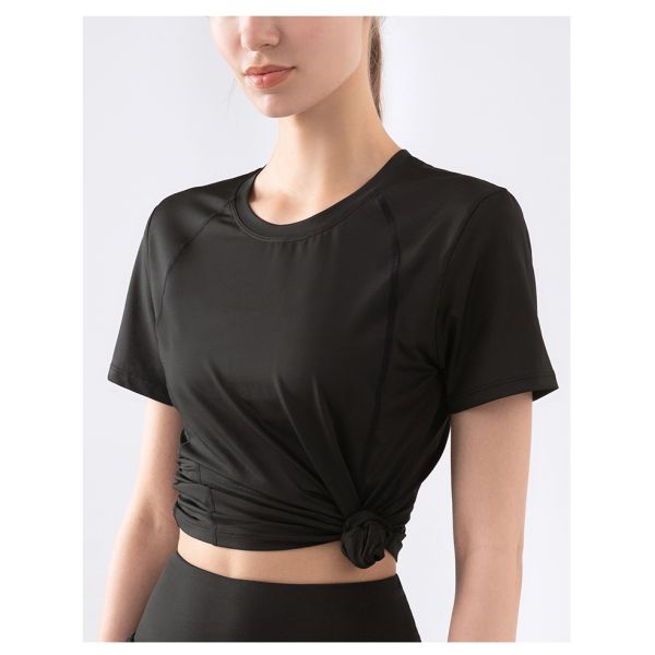 Mesh Breathable Horse Riding Tops Women Eqestrian Sport Short Sleeve Base Layer