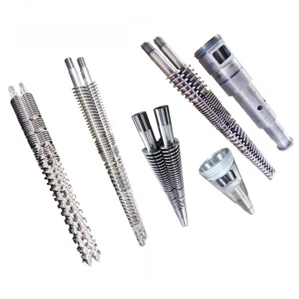 Cm65132 Conical Twin Auger and Cylinder for Extruder Machine