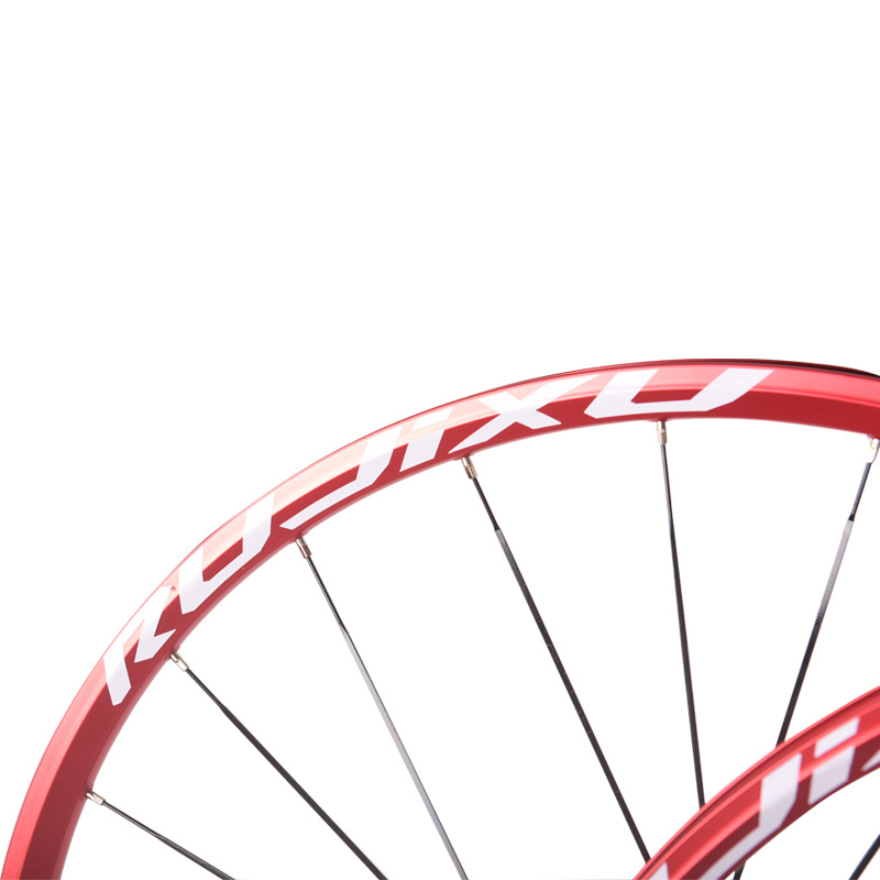 Lightweight Disc Brake Road Bicycle Wheelset 700c Tubeless Type 24H Spoke Hole