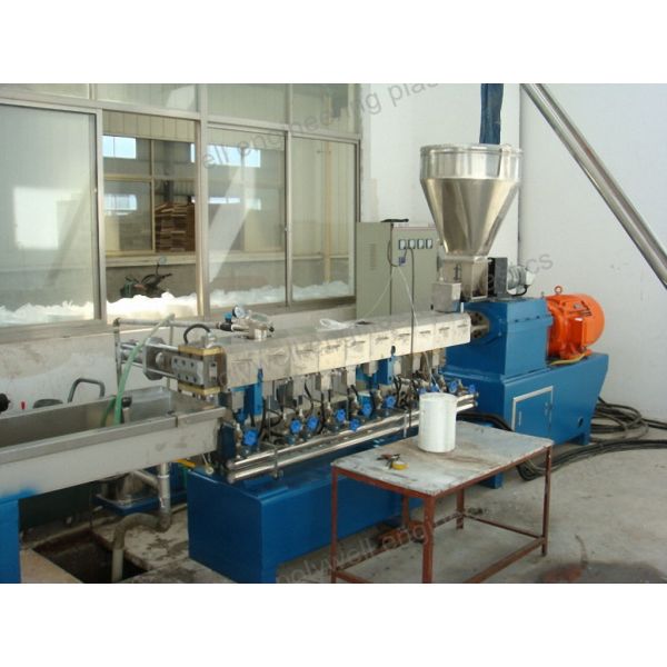 Double Screw Plastic Granulator Machine, Plastic Pellets Extruding Granulating Machine, Plastic Recycling Granulator