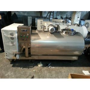 Quality 1000L Horizontal Milk Cooling Machine , R22 Farm Milk Coolers for sale