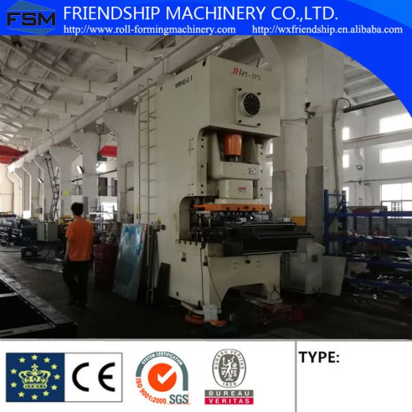 Automatic 300 Mm - 800 Mm Width Cable Tray Roll Forming Machines With 300 Ton Press Machine