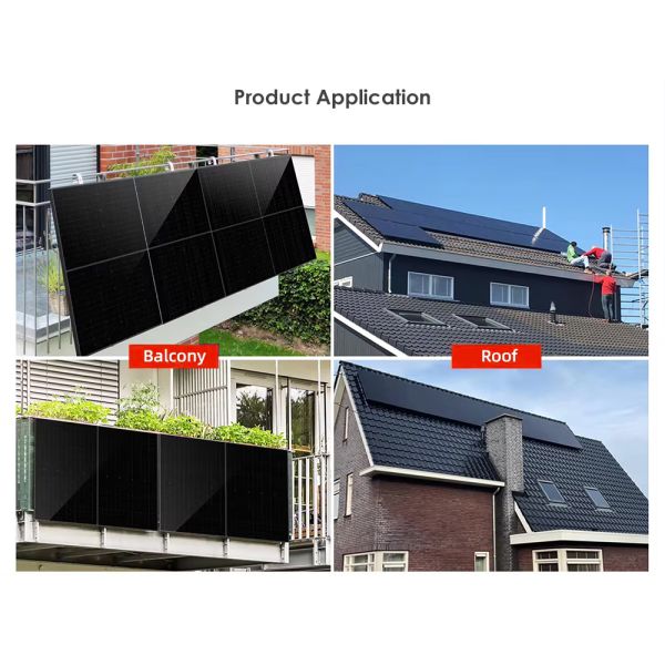 230V/220V 180V-270V Balcony Power Plant PV Solar System with 600W 800W Micro Inverter
