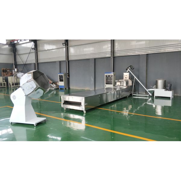 Twin Screw Pet Feed Extruder High Output Shrimp Fish Feed Pellet Extruder