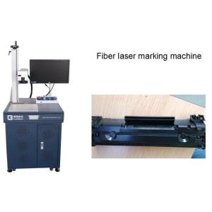 China Fiber laser marking machine, plastic laser logo printing machine on sale