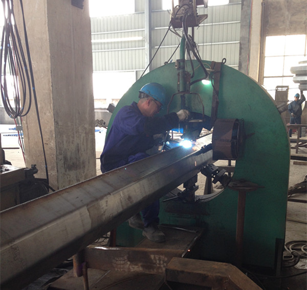 36.9m / s Ant i -wind Capacity galvanized metal pipe , steel transmission pole With Galvanization min 86 microns