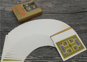 China CMYK Printing Cards for Games , 310 / 330gsm German Black Core Foil Trading Cards on sale