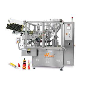 Quality 95pcs/min Paste Cream Dia 50mm Tube Filling Machine for sale