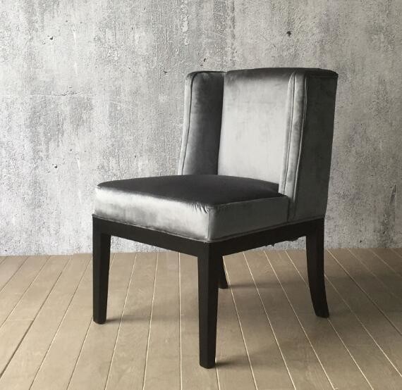 Wood dining chairs,Antique style fabric dining chair,french style fabric dining chair CH-016