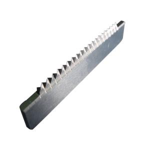 Pillow Packing Machine Straight Serrated Zig Zag Blade