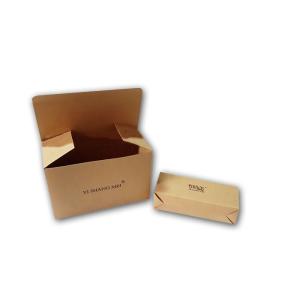 Quality Paper Box Packaging , Kraft Paper Box With Logo Printing for sale