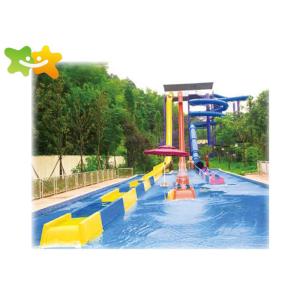 China Playground Fiberglass Speed Water Slide Anti UV Professional Design Durable on sale