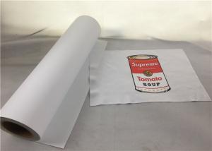 24 X 5 Yard Roll White Color Printed Heat Transfer Vinyl Eco - Solvent Ink