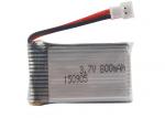 20C 800mAh Rc Helicopter Battery 3.7 V , High Rate Lipo Lithium Polymer Battery